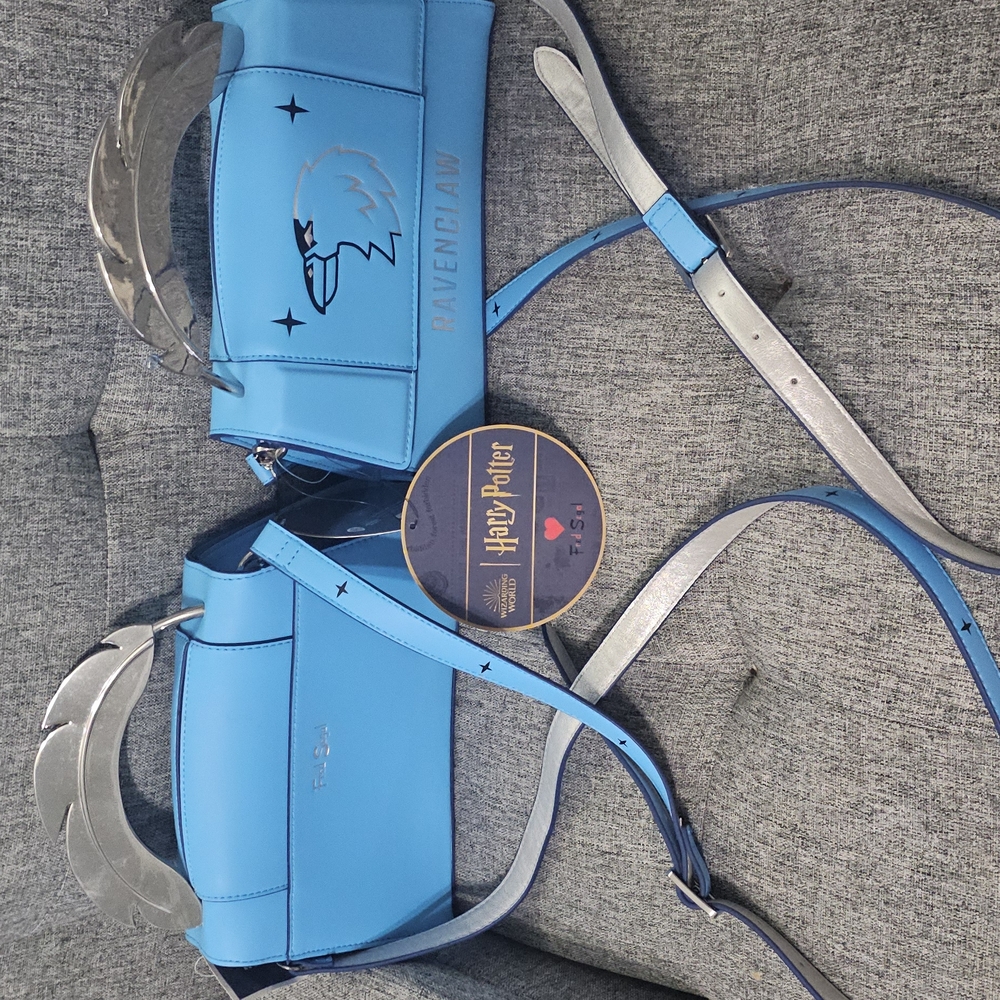 Blue Crossbody Bag